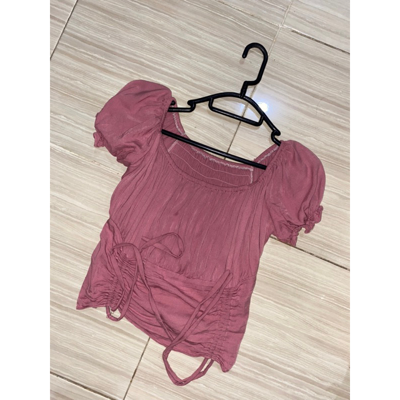 coquette top preloved
