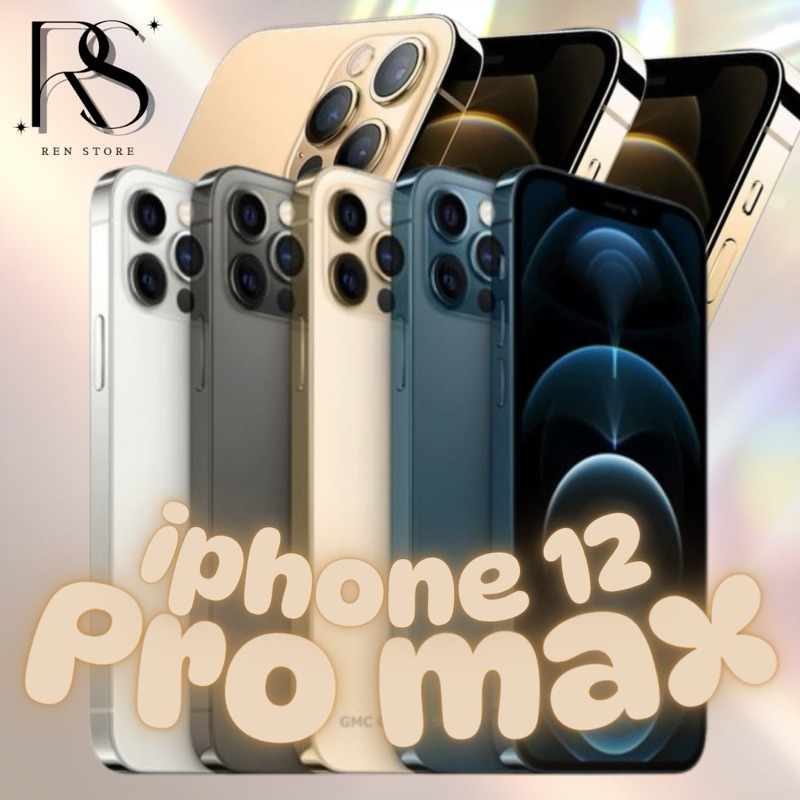 IPHONE 12 PRO MAX SECOND RESMI BEACUKAI 128GB 256GB 512GB