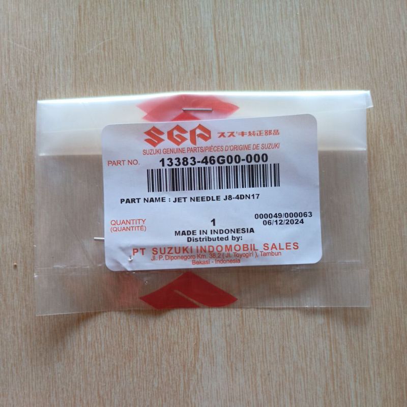 JARUM KARBURATOR SUZUKI SKYWAVE 125 ORIGINAL SGP_