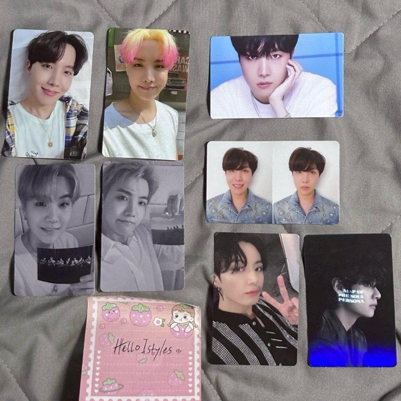 Photocard BTS Official Jhope Jungkook Taehyung Suga BE Butter LD Proof LYS Tear MOTS Route Photobook