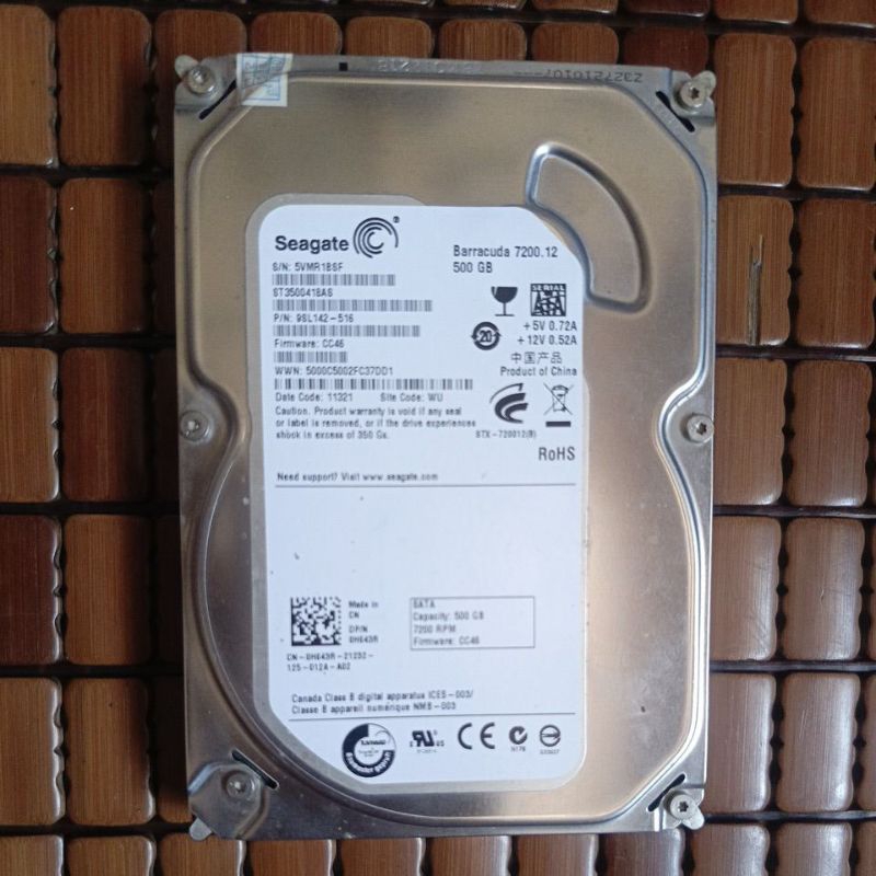 HARDISK PC SEAGATE 500 GB