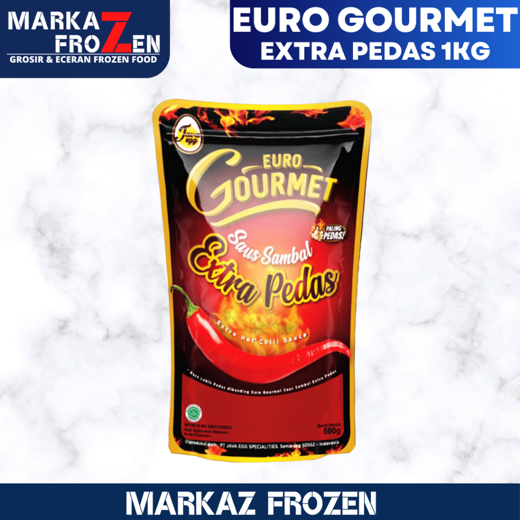 

EURO GOURMET SAUS SAMBAL EXTRA PEDAS 1KG