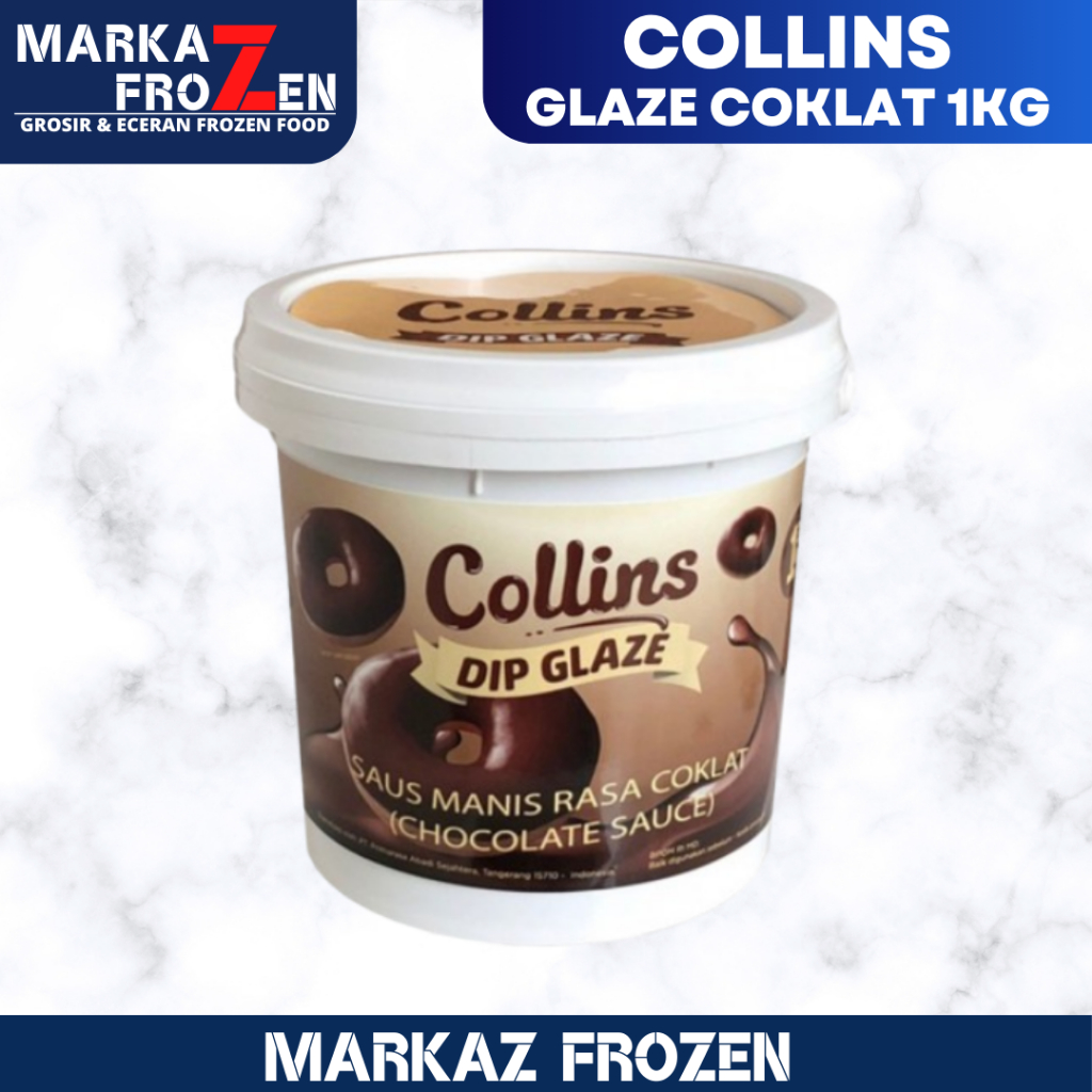 

COLLINS DIP GLAZE COKLAT 1KG