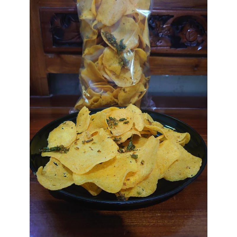 

MAKANAN RINGAN KHAS DIENG (KLATAK), PEDAS / ORIGINAL , 500gram