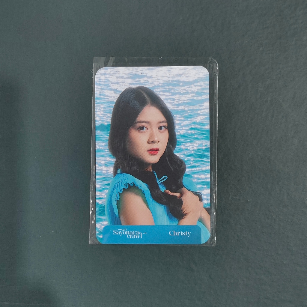 Photocard PC Official JKT48 Sayonara Crawl Special Set - Angelina Christy