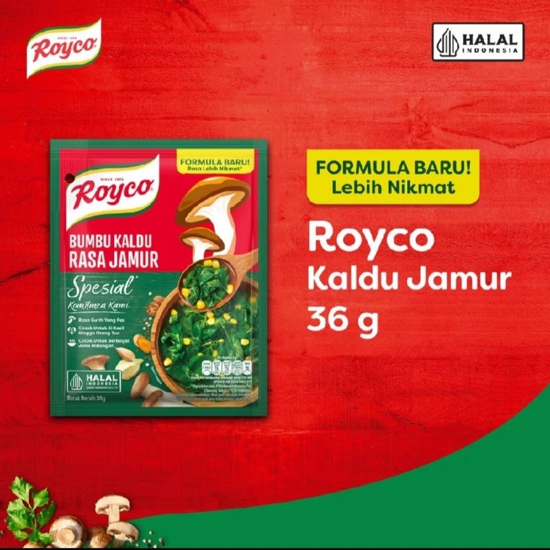 

Royco kaldu jamur 36g