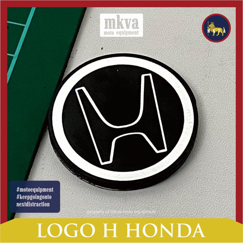 Emblem HONDA BULAT logo H Bulat Motor HONDA BEAT VARIO