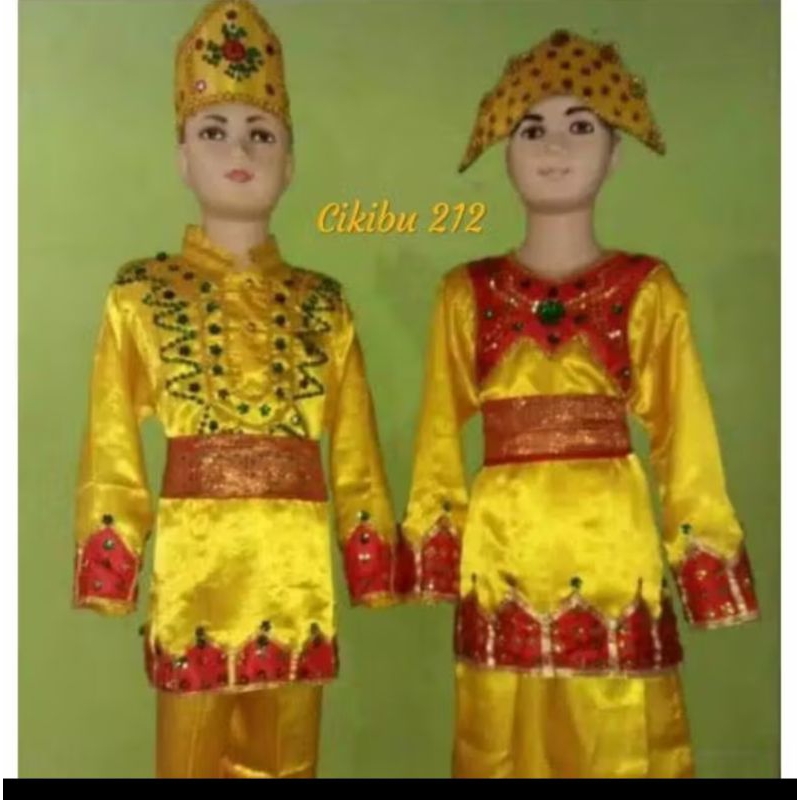 baju adat gorontalo anak