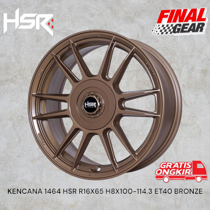 velg hsr ring 16 buat mobil ayla agya yaris avanza xenia veloz dll