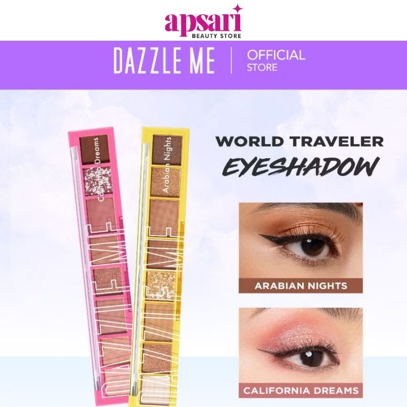DAZZLE ME Travel Around The World With One Palette