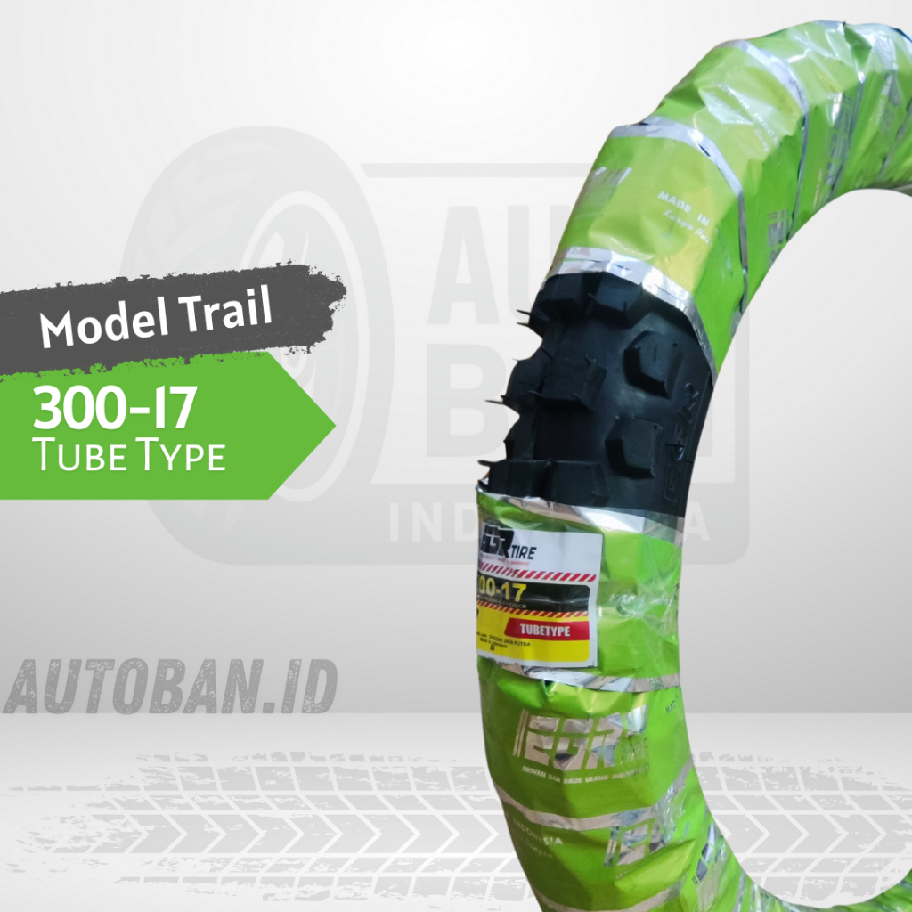 EGR Ban Motor Trail  300-17  Full Press Tube Type Model Trail – Ban Kuat & Murah Berkualitas