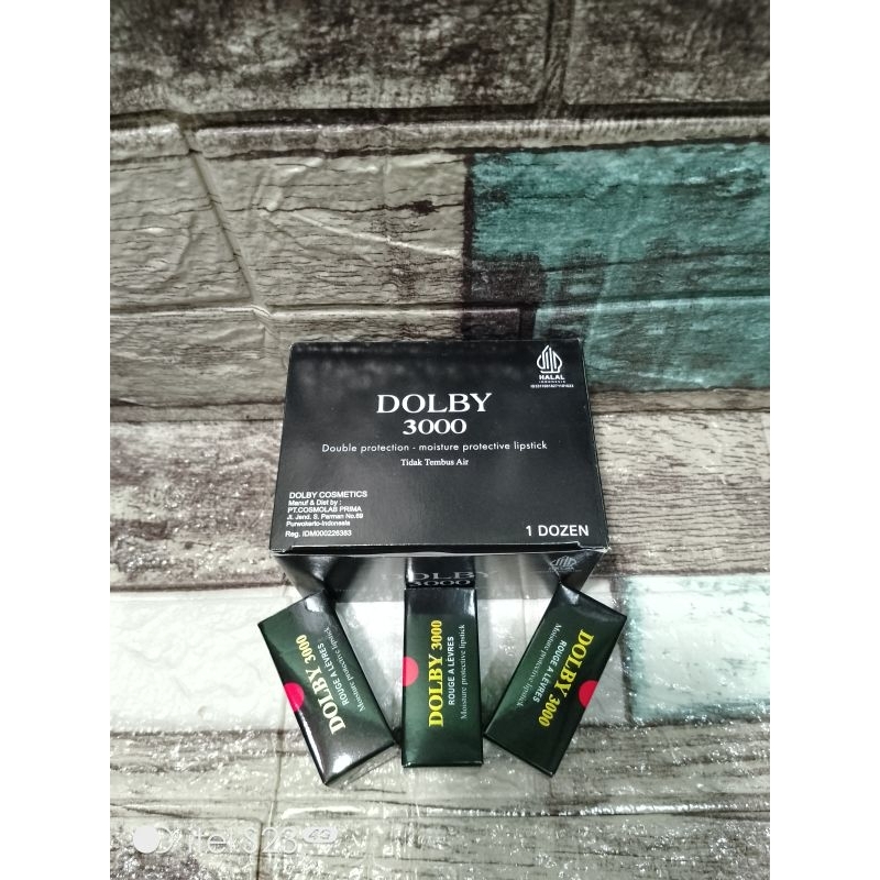 lipstik Dolby 3000 mix color BPOM