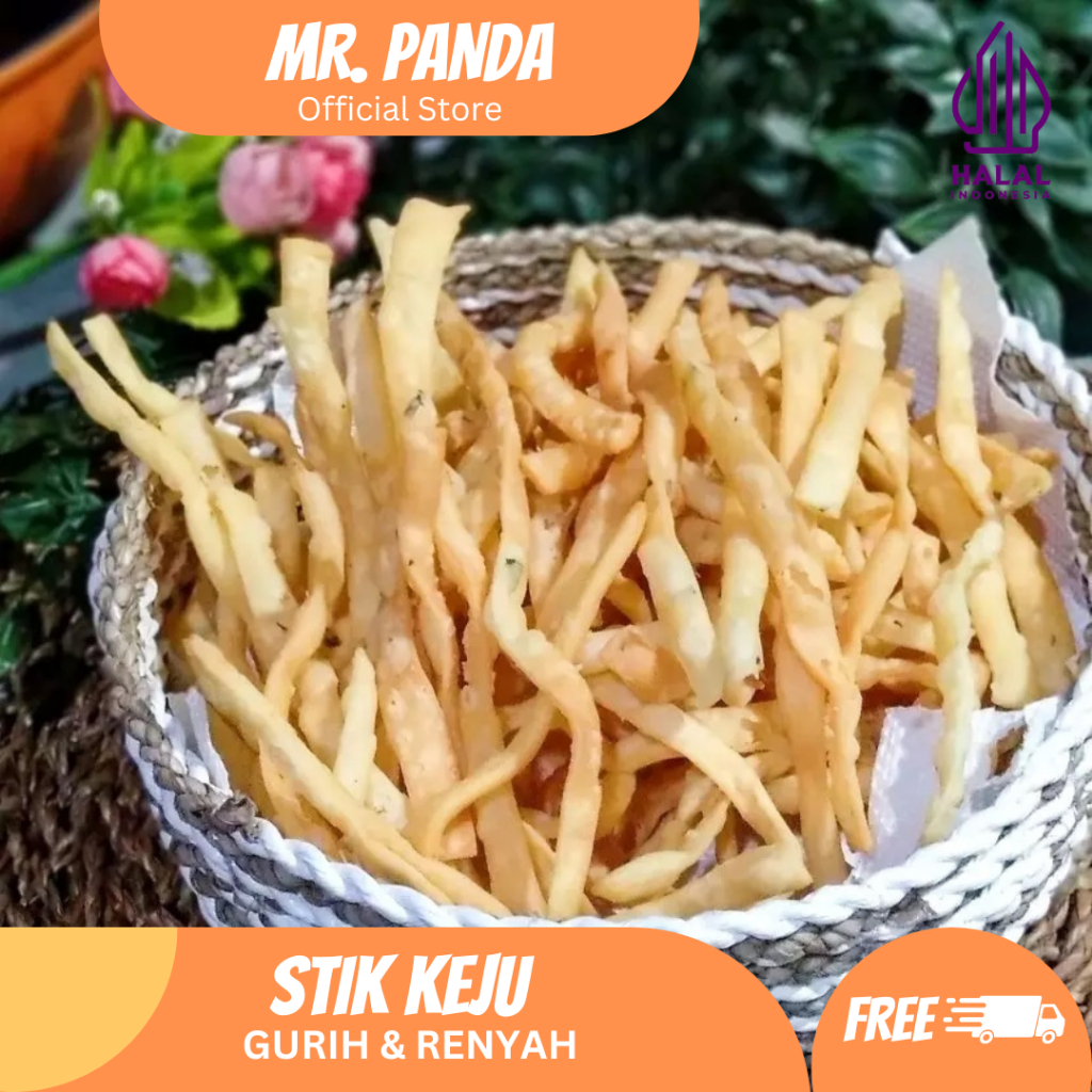

Stik Keju Gurih dan Renyah Original Mr Panda