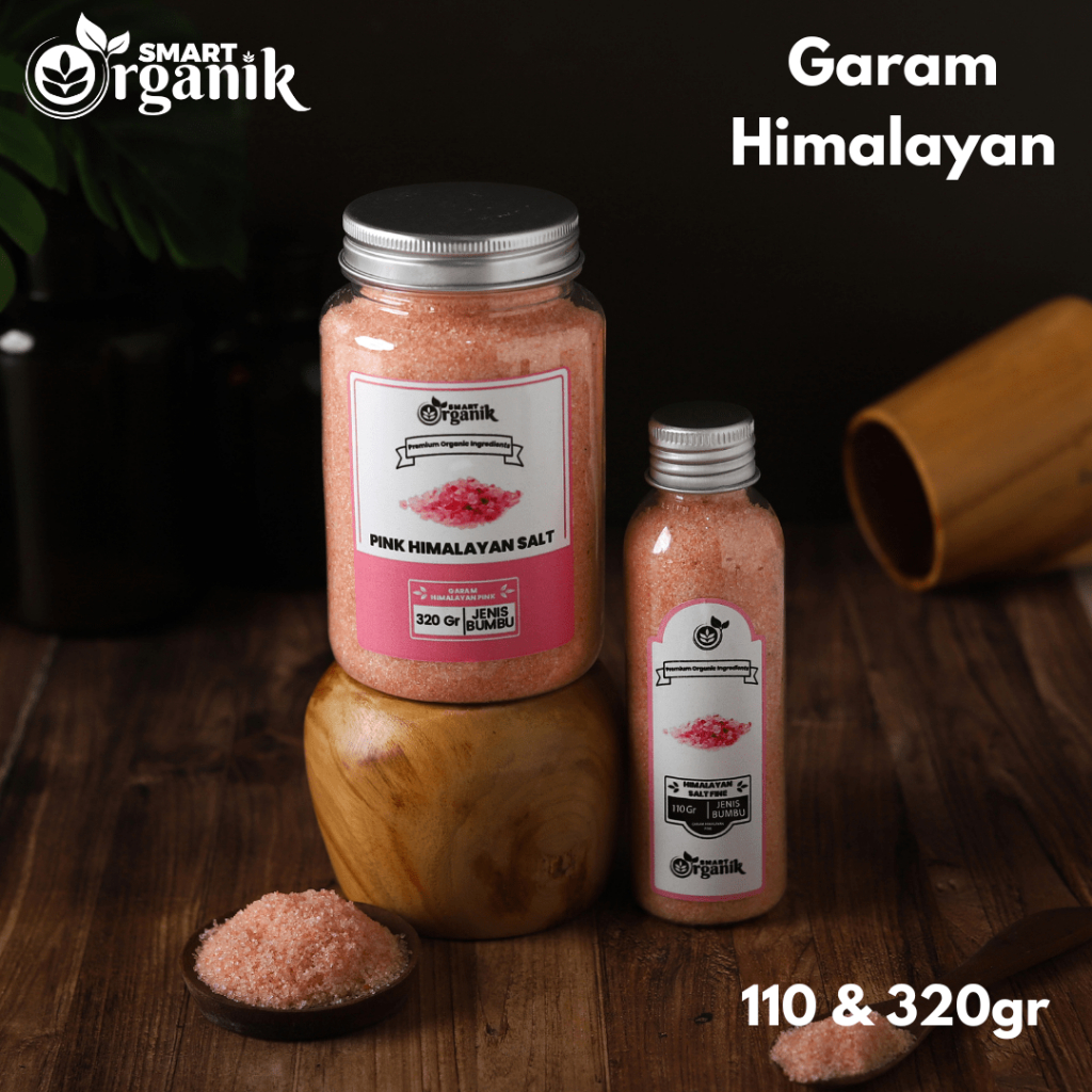 

Garam Himalayan Asli / Pink Himalayan Salt Bumbu Masak Dapur / Garam Sehat SMART ORGANIK