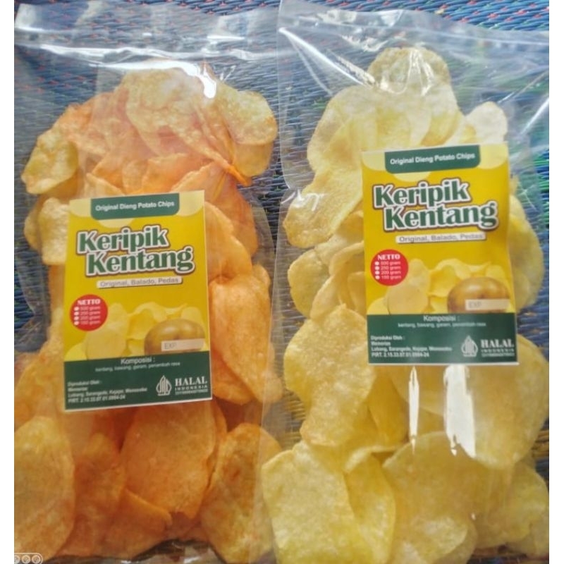 

kripik Kentang khas Dieng Wonosobo