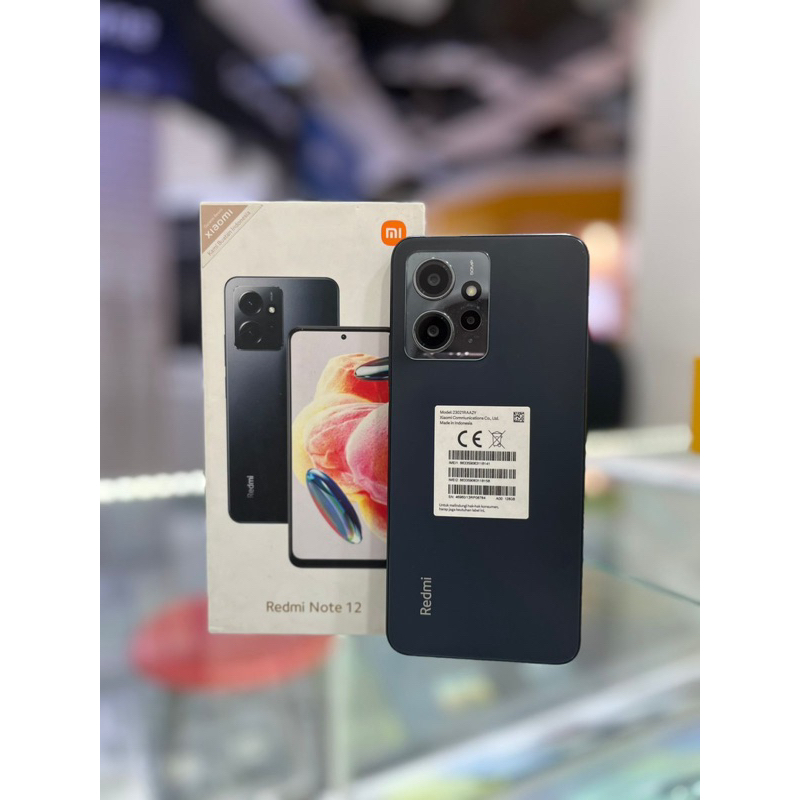 REDMI NOTE 12 RAM 8/128 FULLSET SECOND