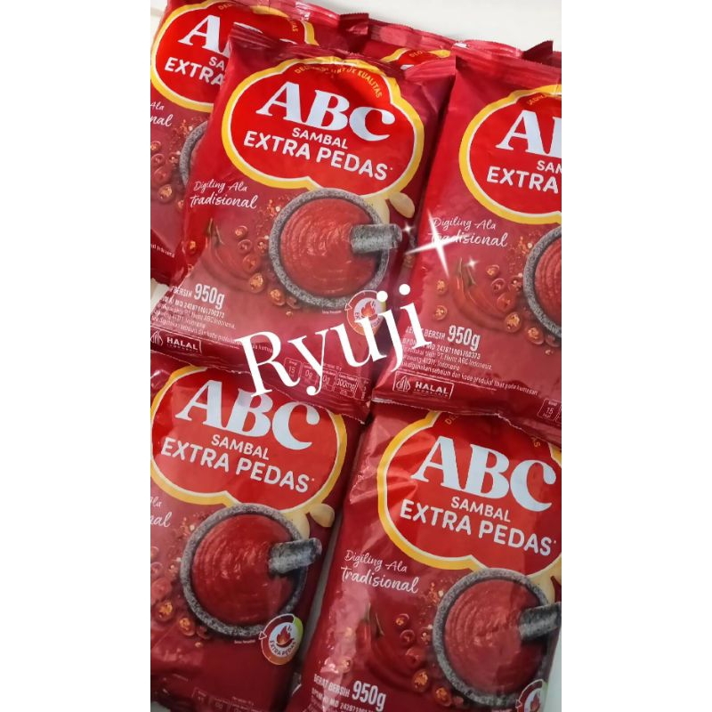 

ABC Saus Sambal Extra Pedas 950 g exp 28 februari 2026, dari tgl produksi hanya 1 thn