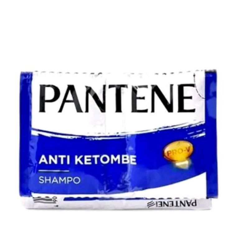 Pantene Shampo Anti Ketombe Sachet 1 Renceng Isi 12 Perawatan Rambut Kering & Rontok Dengan Vitamin 