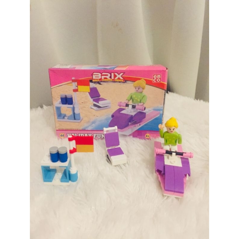 Mainan Lego Perahu Jetski Merek Emco