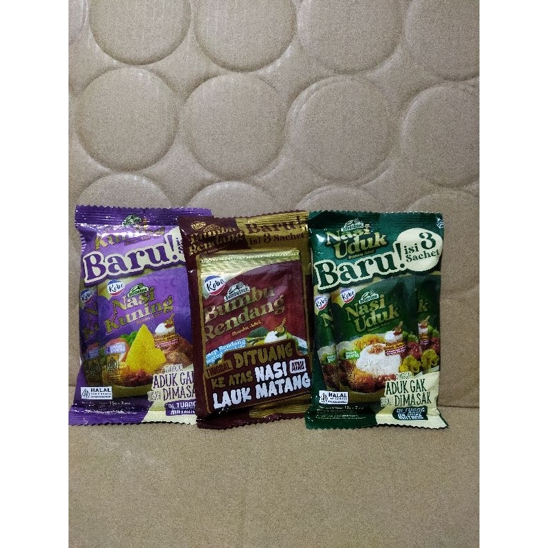 

kobe selera bumbu instan isi 3 sachet