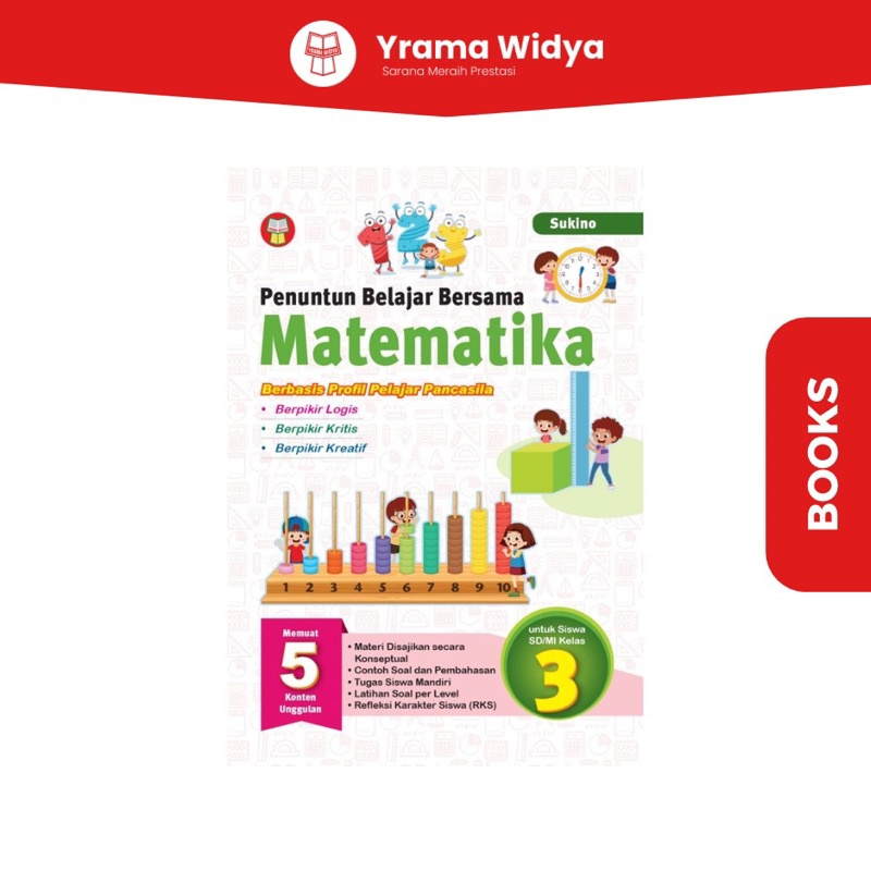 Buku Penuntun Belajar Bersama Matematika Untuk Sd/Mi Kelas 3 - Sukino