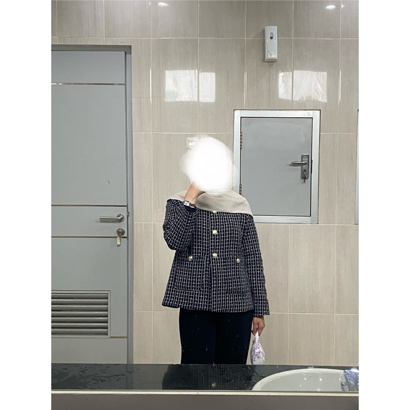 preloved tweed blazer