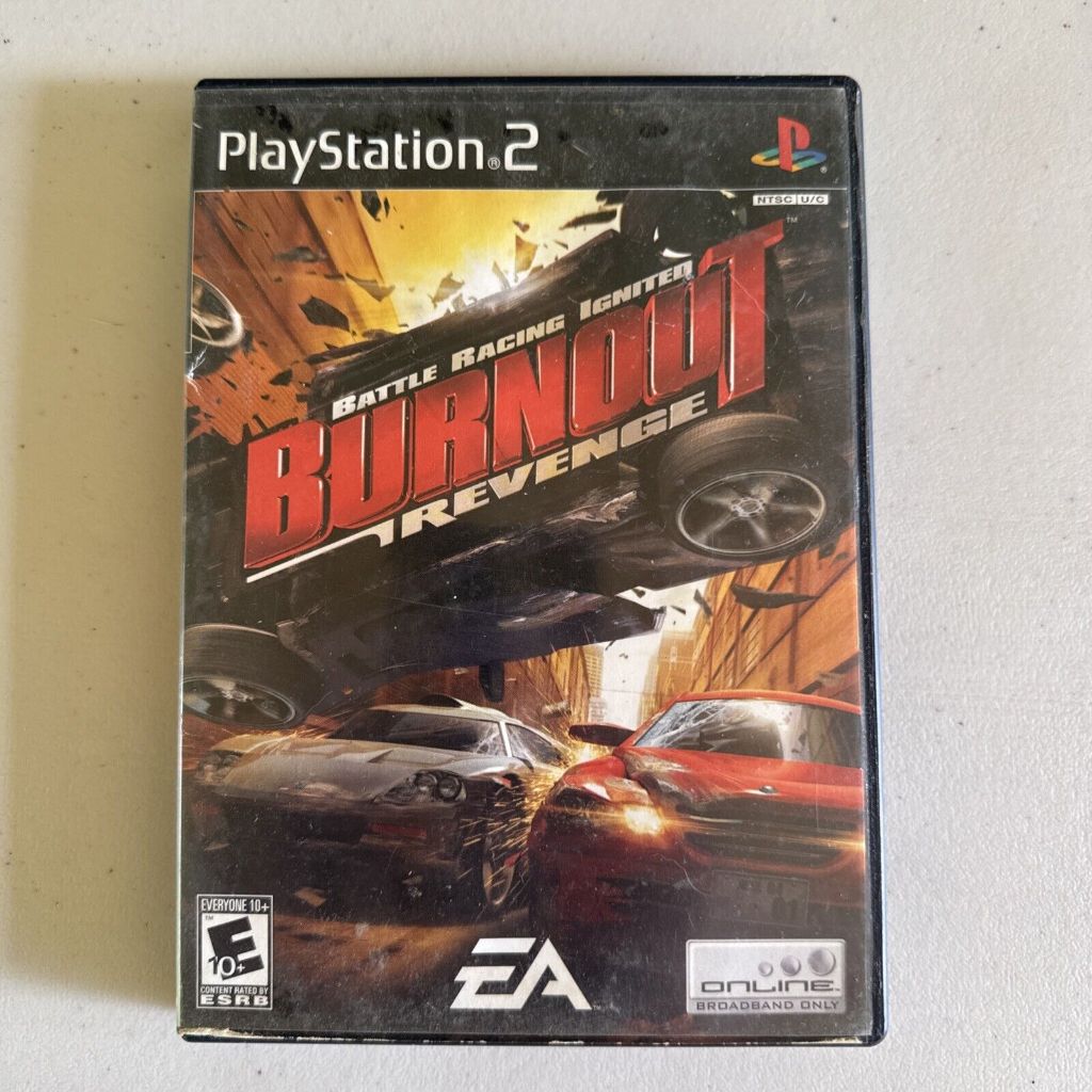 DVD Kaset PS2 Original - Burnout Revenge