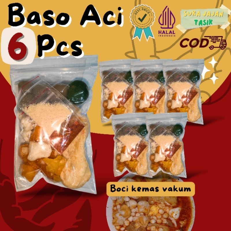 

Baso Aci Ori isi 6 BUNGKUS / Bakso aci / boci viral