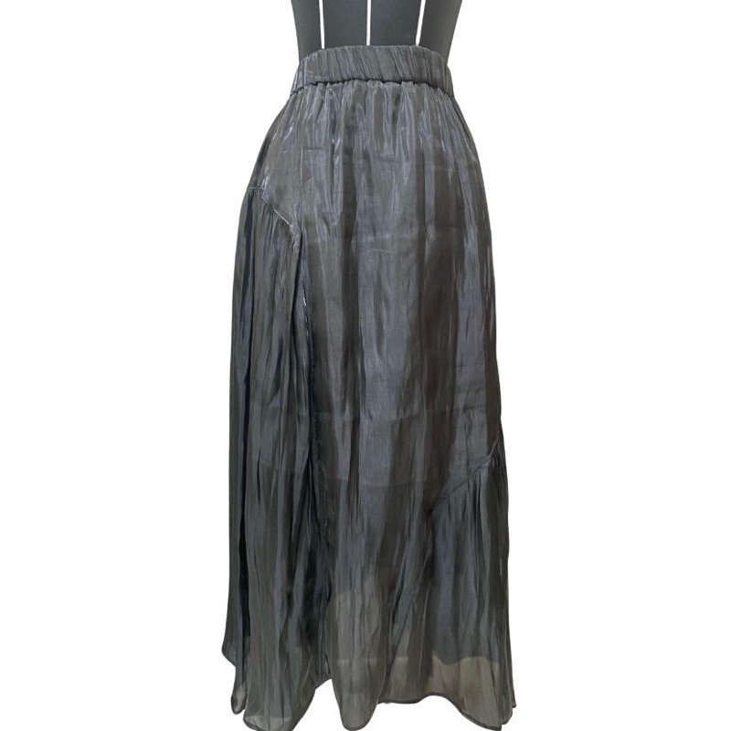 PRELOVED ROK PANJANG SILK SHIMMER FAIRY SKIRT BY FWDAILY