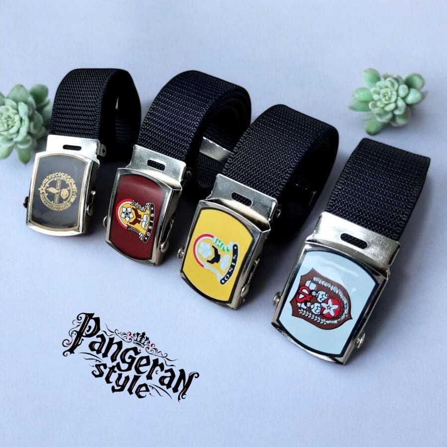 Ikat pinggang anak sekolah - Pria dan Wanita SD SMP SMA PRAMUKA Gesper sabuk perlengkapan sekolah