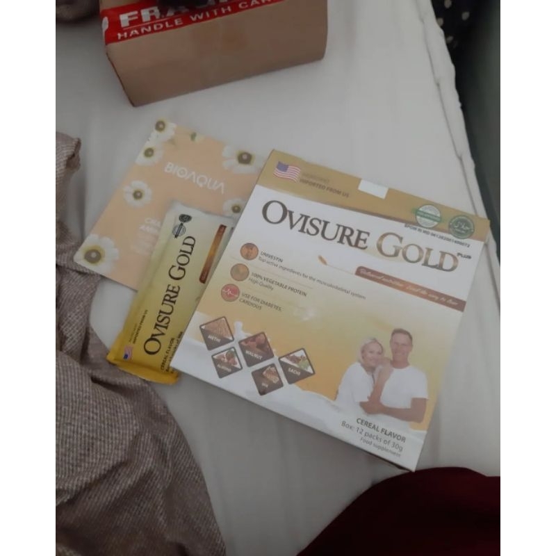 

Ovisure gold original susu tulang sendi osteoporosis 100% herbal BPOM