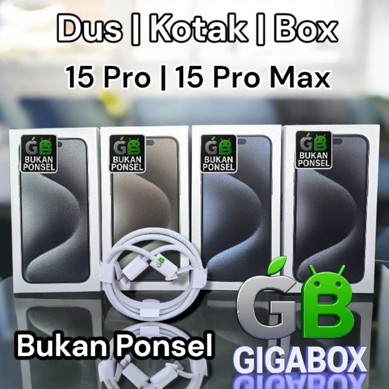 

Box for 15 Pro | 15 Pro Max Kardus Box (Fullset)