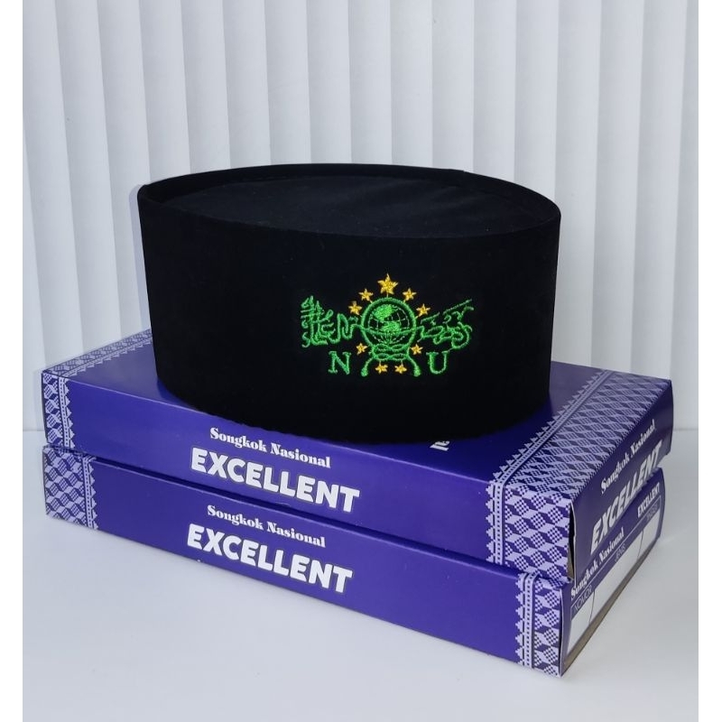 PECI SONGKOK NU Hijau Kopiah Hitam Nu Peci Hitam