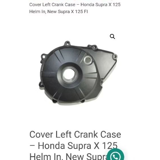 blok magnet Supra x125 fi hlem in-blade 125 fi 11341-KYZ-900 cover L crankcase