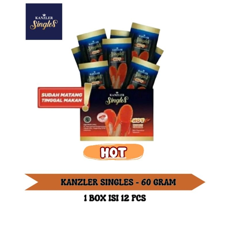 

kanzler sosis / sosis kanzler / sosis kanzler hot/ sosis siap makan