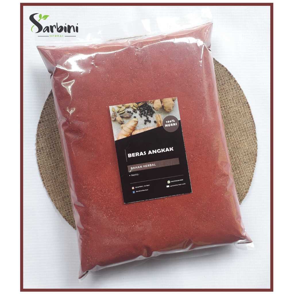 

Beras Angkak Bubuk 100 gram / 250 gram / Serbuk Beras Angkak Garansi Terjamin 100% Asli Murni / Simplisia Kering Beras Angkak / Bahan Ekstrak Beras Angkak Premium / Jamu Herbal Beras Angkak Tradisional Tanpa Bahan Pengawet
