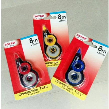 

Correction Tape / Pita Koreksi Joyko CT-559