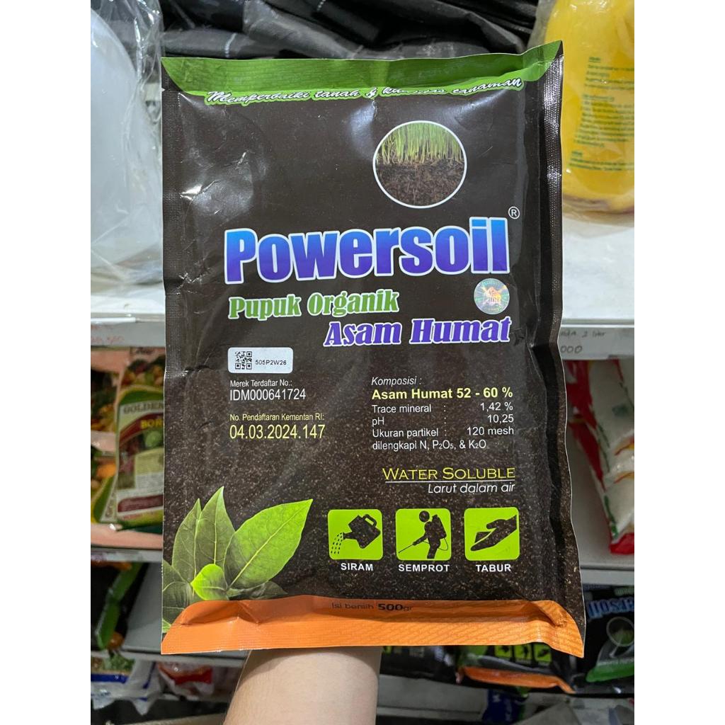 POWERSOIL ASAM HUMAT 500gr / Power Soil Asam Humat 500 gr