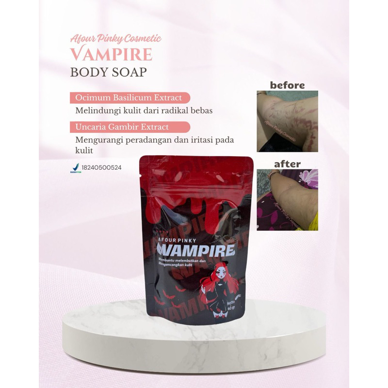 SABUN VAMPIRE/RETINOL (Gold Soap) | AFOUR PINKY COSMETIK