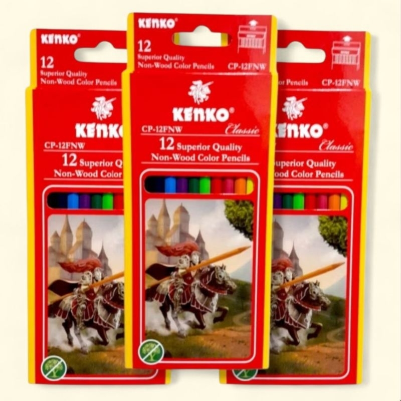 

Pensil Warna Kenko/Pensil Warna Pancil 12 Warna CP-12FNW