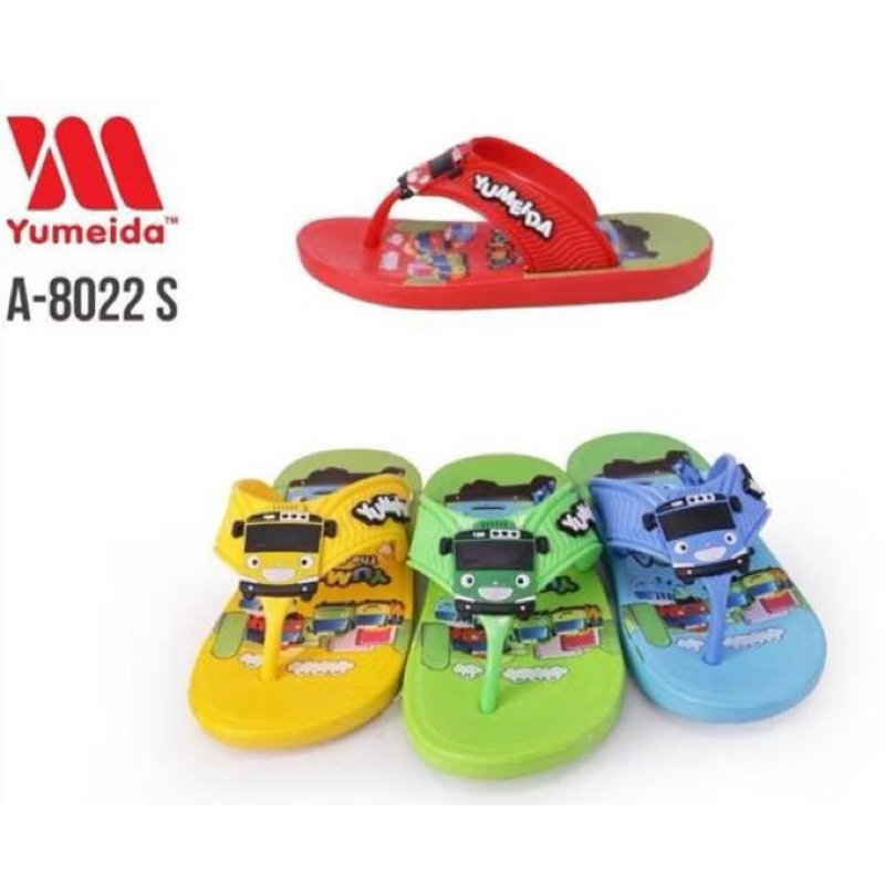 ZORAE | YUMEIDA SANDAL KARET ANAK COWOK | SANDAL TAYO
