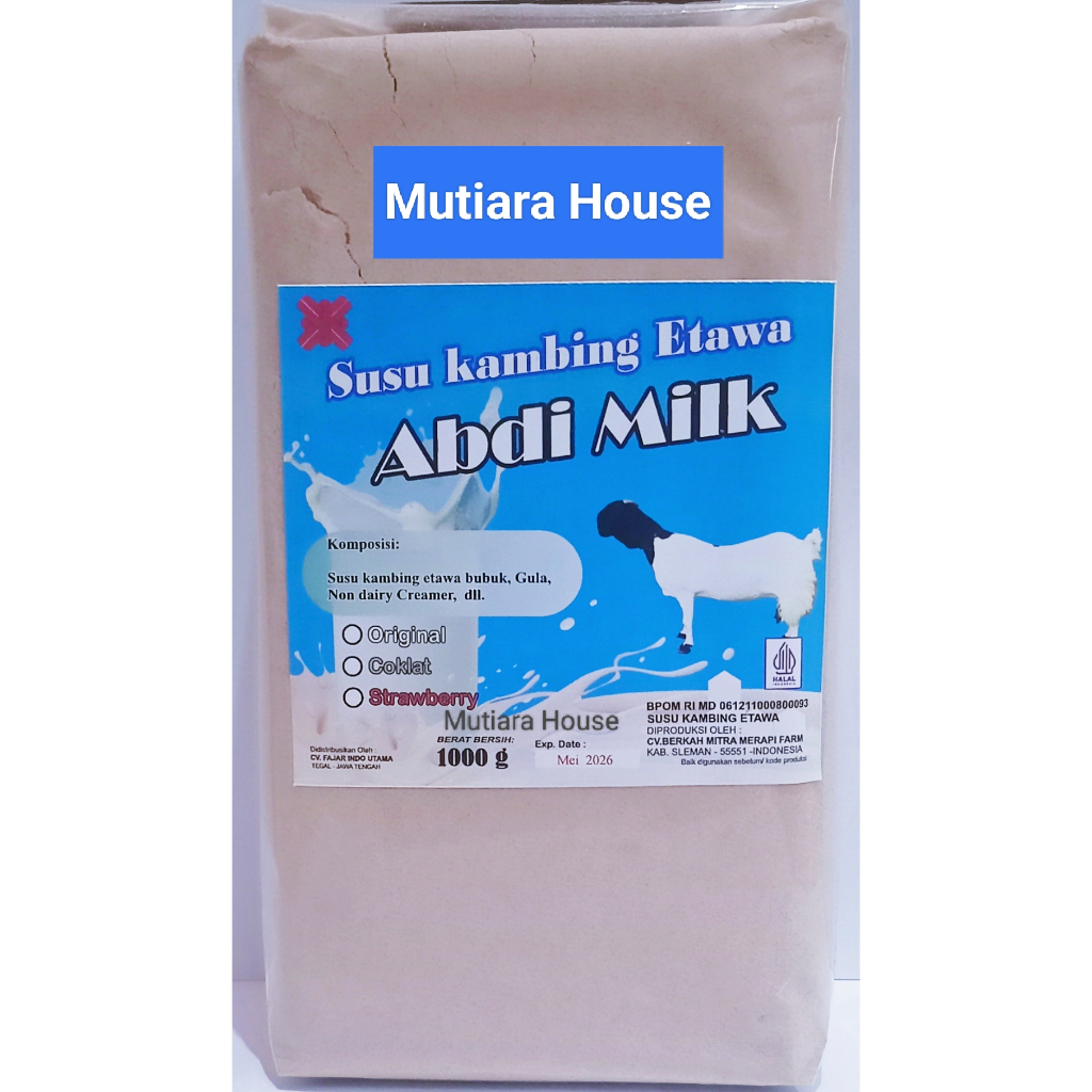 

susu Kambing Bubuk Etawa Rasa Coklat Isi 1kg