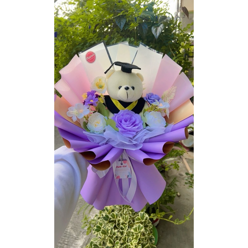 BUKET BONEKA WISUDA | BUKET WISUDA | BUKET BUNGA | BUKET COKLAT