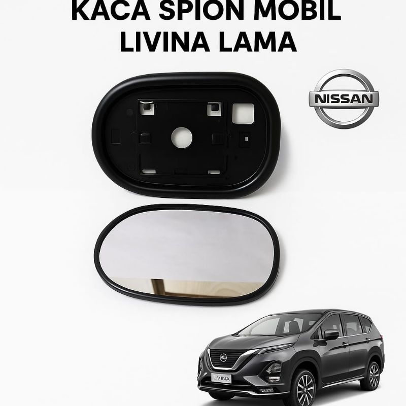 Kaca spion nissan grand livina lama tahun 2007-2012