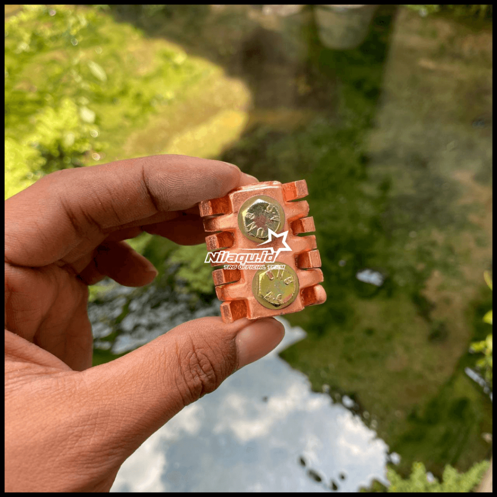 Pelove_Night Klem Kabel Bc Listrik 50Mm Full Tembaga Klem Grounding Sambungan Kabel Listrik