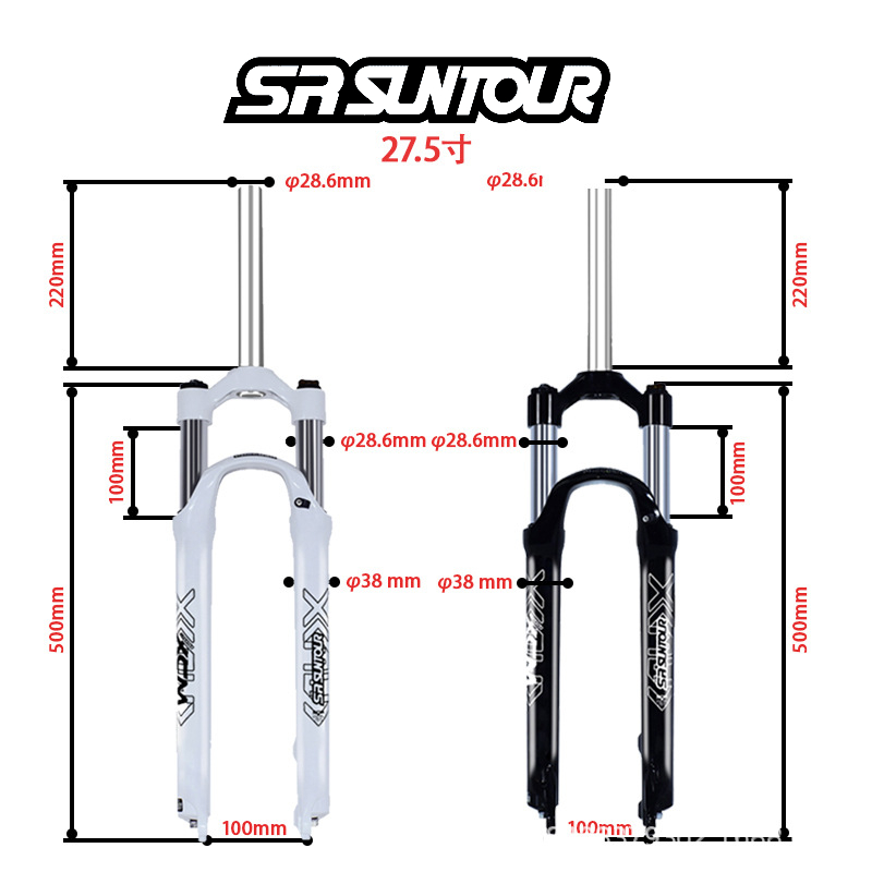 Fork Suntour XCM V 3 27.5 inch Lock out Travel 100 shock depan coil garpu mtb sepeda gunung  27 5 v3
