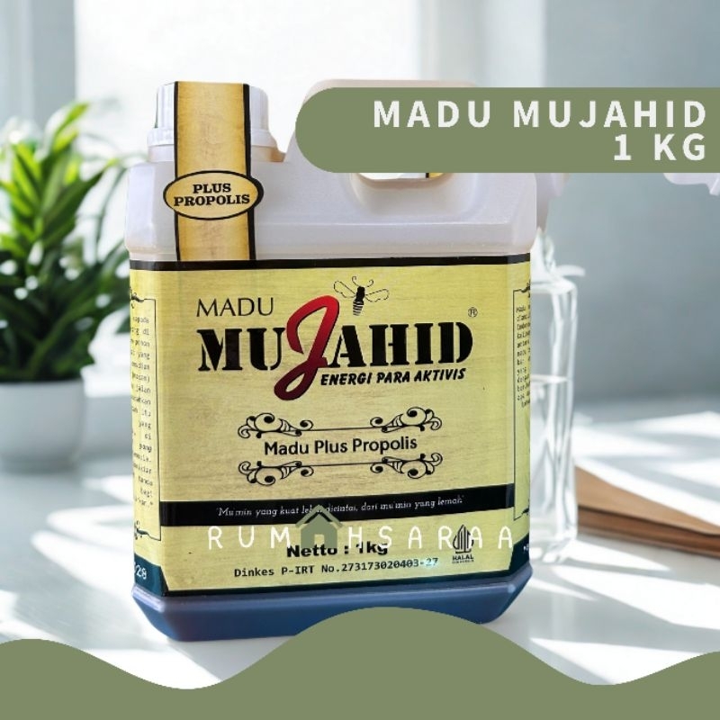 

Madu Mujahid Plus Propolis 1kg Exp 2028 Medan