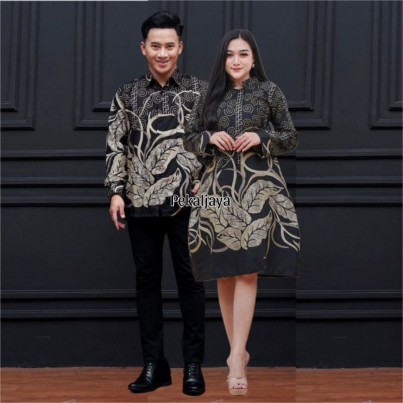 Baju Batik Couple Tunik Batik Tunik Couple Modern Batik Tunik CoupleModern Set Pakaian Couple modern
