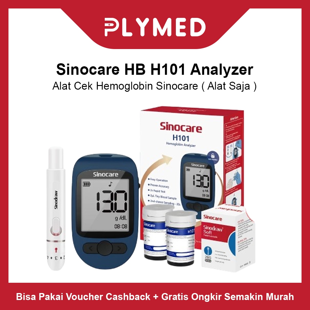Alat Cek Darah Hemoglobin H101 Sinocare Alat Tes HB