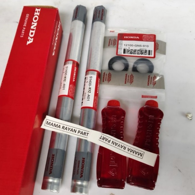 Shock depan Supra X 125 Helmin Fi Shock depan Supra X 125 Helmin Fi + silsok & olisok lengkap